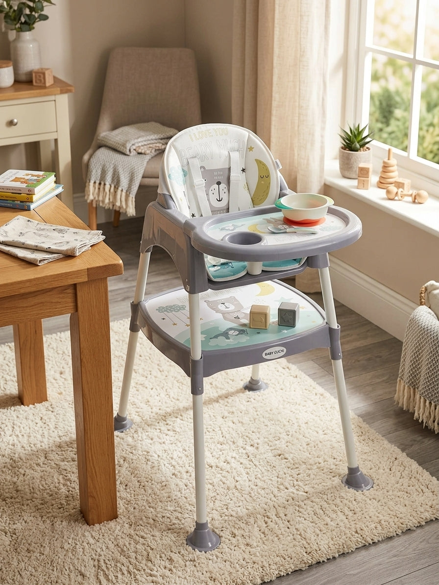 Silla Comedor Bebé 3 en 1 Bc-4030